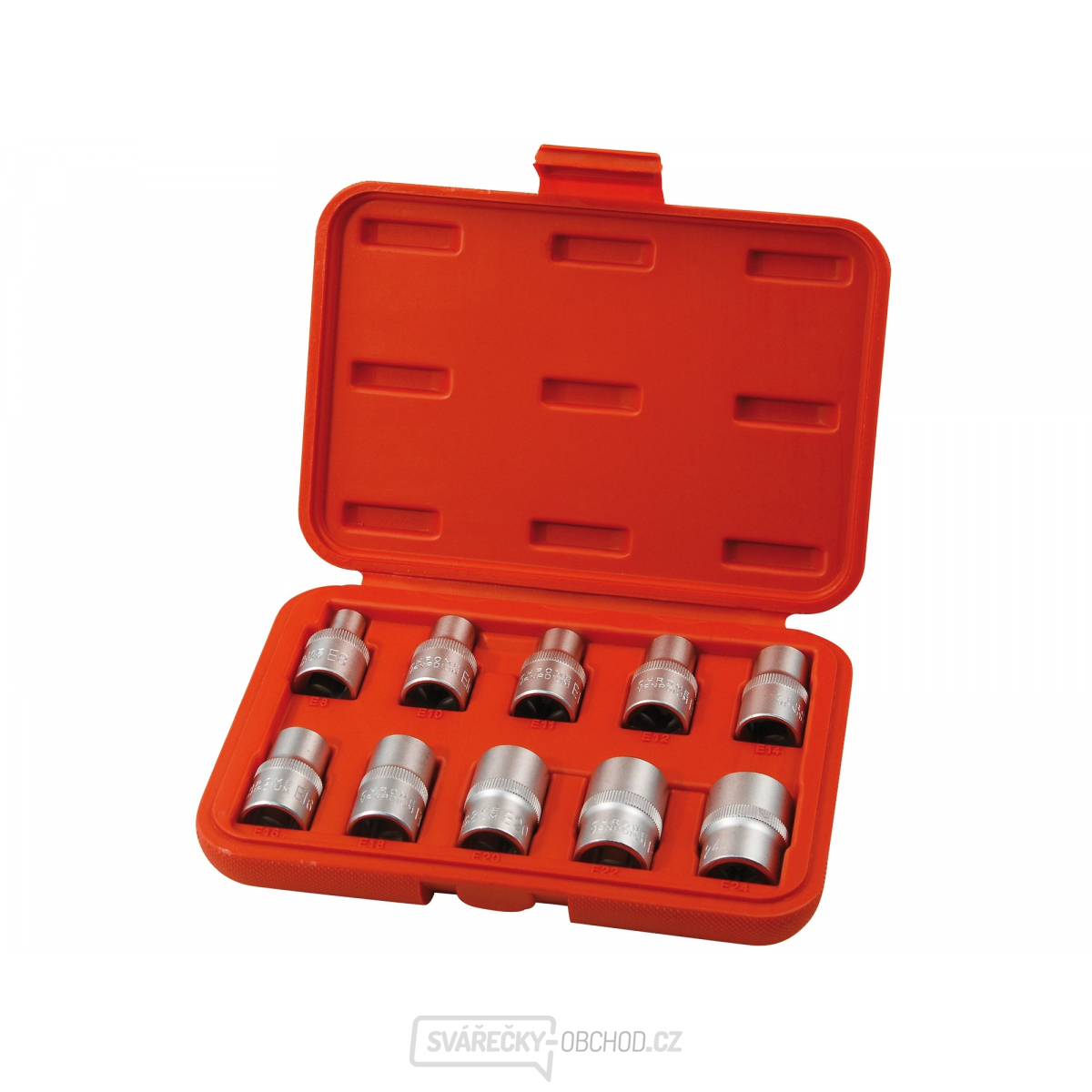 Klíče nástrčné vnitřní TORX, sada 10ks, 8818128