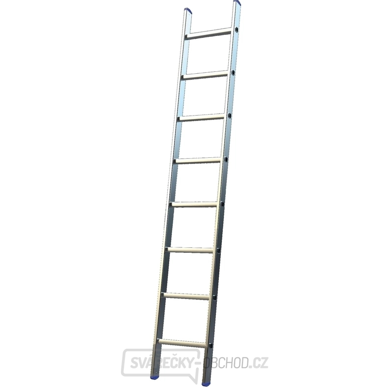 ELKOP Jednodílný opěrný žebřík VHR H 1x8 - 8 stupńů gallery main image