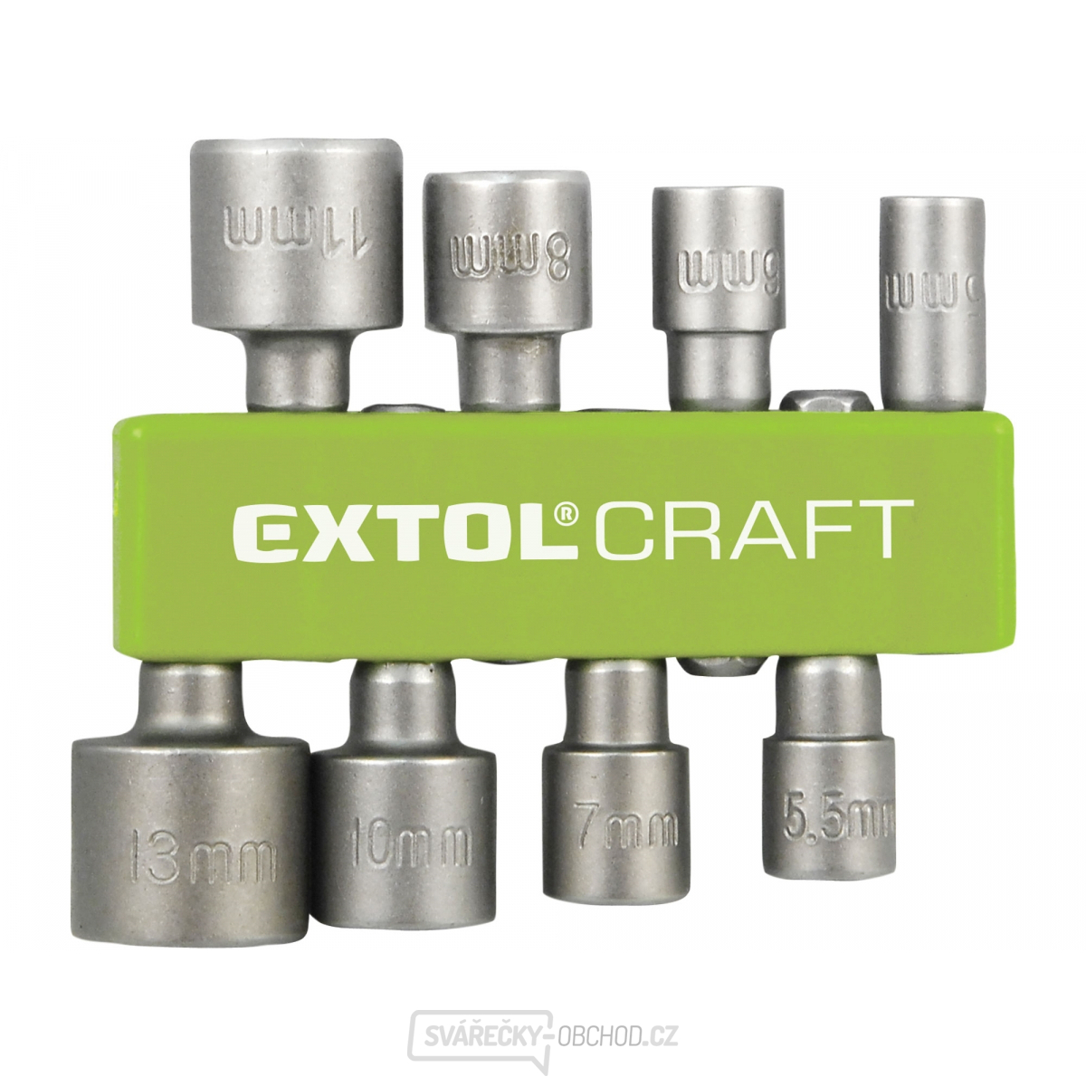Klíče nástrčné do vrtačky, sada 8ks, 10213