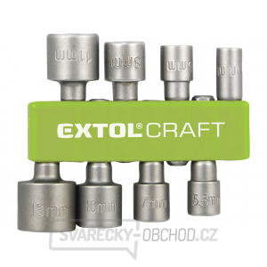 Klíče nástrčné do vrtačky, sada 8ks, 10213 Klíče nástrčné do vrtačky, sada 8ks, 10213 gallery main image