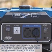 Scheppach SG 3200x Rámová elektrocentrála 2800 W s regulací AVR Náhled