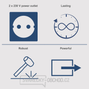 Scheppach SG 3200x Rámová elektrocentrála 2800 W s regulací AVR náhled