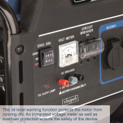 Scheppach SG 7100x Rámová elektrocentrála 5400 W s regulací AVR náhled