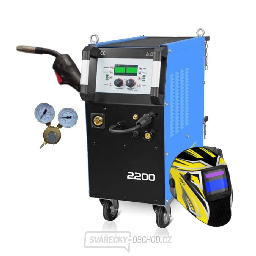 Kühtreiber KITin 2200 Multi Mig Synergic + Hořák + Ventil + Kukla