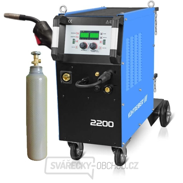 Kühtreiber KITin 2200 Multi Mig Synergic + Hořák + plná Tlaková láhev