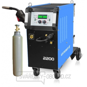 Kühtreiber KITin 2200 Multi Mig Synergic + Hořák + plná Tlaková láhev Kühtreiber KITin 2200 Multi Mig Synergic + Hořák + plná Tlaková láhev gallery main image