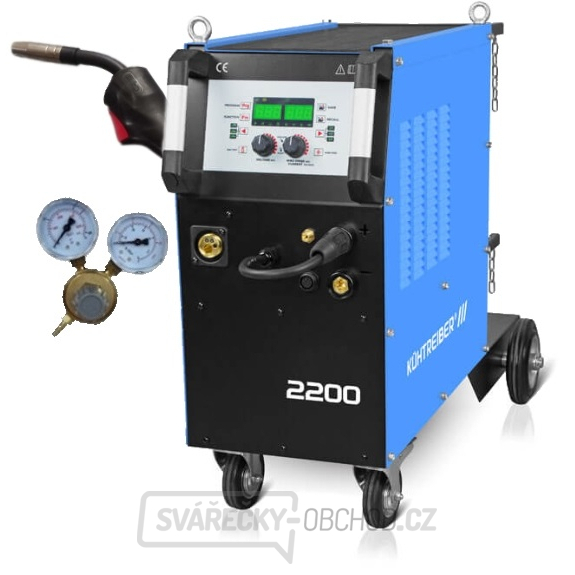 Kühtreiber KITin 2200 Multi Mig Synergic + Hořák + Red.ventil