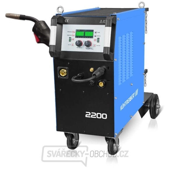 Kühtreiber KITin 2200 Multi Mig Synergic  + hořák + DÁREK