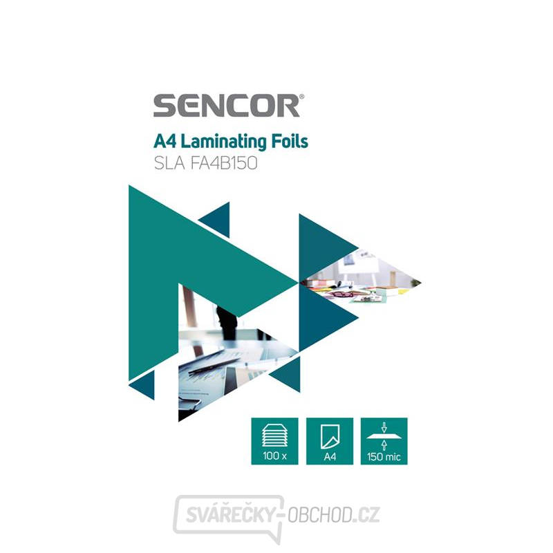 Fólie laminovací SENCOR SLA FA4B150 A4 150mic 100ks