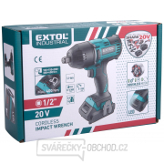 Aku rázový utahovák Extol 1/2