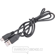 Světlo pracovní, ohebné, 500lm, USB nabíjení, 500lm COB + 140lm LED náhled