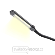Světlo pracovní, ohebné, 500lm, USB nabíjení, 500lm COB + 140lm LED náhled