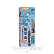 Světlo pracovní, ohebné, 500lm, USB nabíjení, 500lm COB + 140lm LED náhled