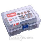 Kartáče brusné nylonové, sada 40ks, P80, P150, P240, P300 Náhled