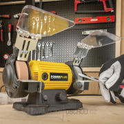 POWERPLUS POWX1280 - Dvoukotoučová bruska s flexibilní hřídelí 120W náhled