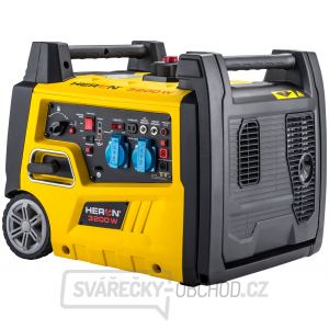 ELEKTROCENTRÁLA DIGITÁLNÍ INVERTOROVÁ HERON 5,4HP/3,2KW Elektrický start , Dálkové ovládání ELEKTROCENTRÁLA DIGITÁLNÍ INVERTOROVÁ HERON 5,4HP/3,2KW Elektrický start , Dálkové ovládání gallery main image