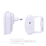 Solight Bezdrátový hlásič pohybu/gong, napájení ze zásuvky, externí PIR čidlo Náhled