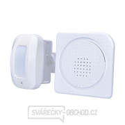 Solight Bezdrátový hlásič pohybu/gong, napájení ze zásuvky, externí PIR čidlo Náhled
