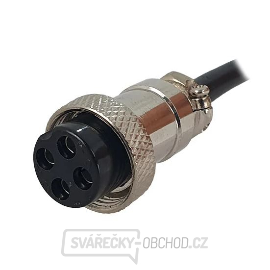 Sherman TIG 4kolíkový ovládací konektor Spoolgun/MIG 200M
