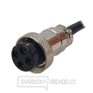 Sherman TIG 4kolíkový ovládací konektor Spoolgun/MIG 200M Sherman TIG 4kolíkový ovládací konektor Spoolgun/MIG 200M gallery main image