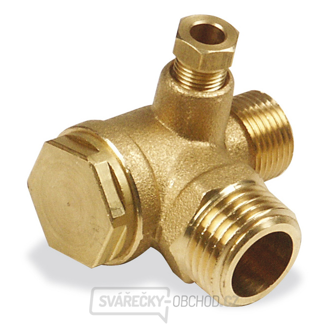 Zpětný ventil 1/2" AG × 3/8" AG