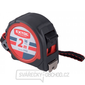 Metr svinovací, 2m, š. pásku 16mm Metr svinovací, 2m, š. pásku 16mm gallery main image