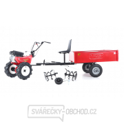 Kultivátor Eurosystems EVO 2+1 2 B&S CR 950 s diferenciálem 2x šípová kola 5x10 s vozíkem EURO5 B - SET4  Kultivátor Eurosystems EVO 2+1 2 B&S CR 950 s diferenciálem 2x šípová kola 5x10 s vozíkem EURO5 B - SET4  gallery main image