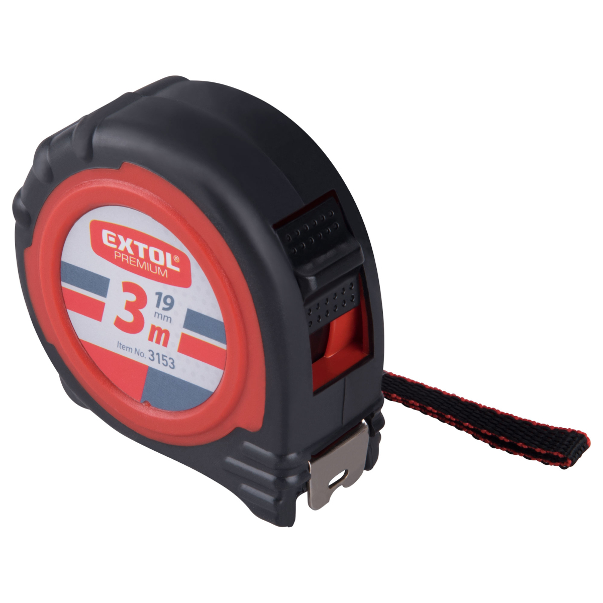 Metr svinovací, 3m, š. pásku 19mm 3153