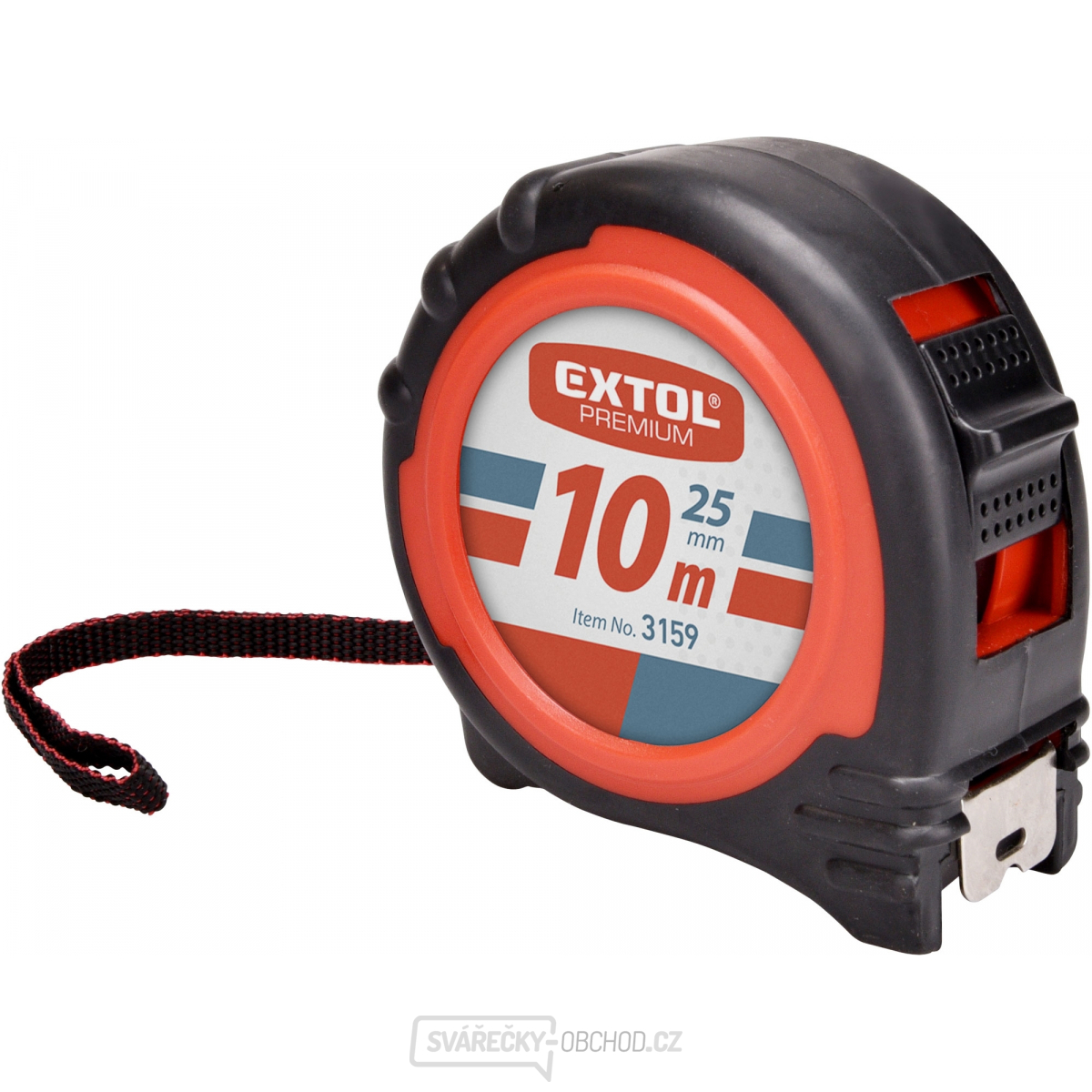 Metr svinovací, 10m, š. pásku 25mm