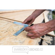 úhelník zámečnický s příložníkem, 250x125x5mm, ocelový úhelník zámečnický s příložníkem, 250x125x5mm, ocelový náhled