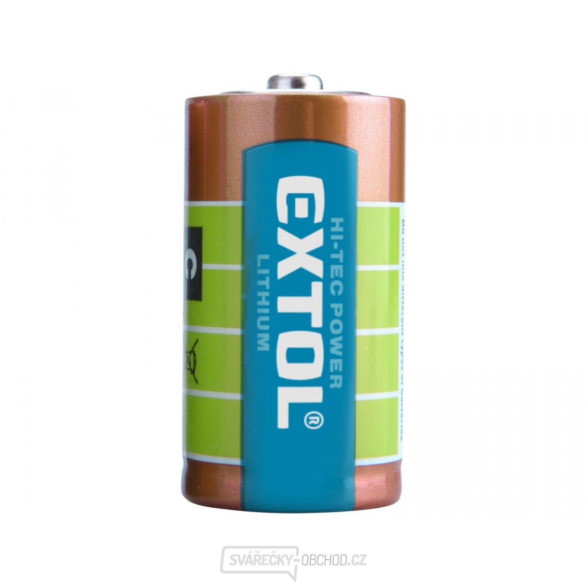 Baterie lithiová, 3V (CR123A), 1600mAh