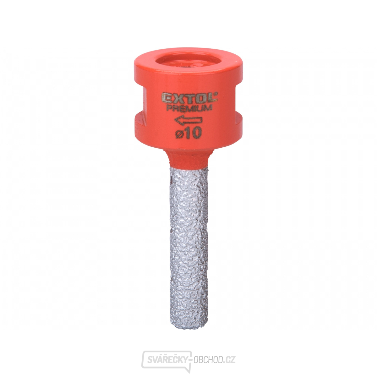 Korunka brusná diamantová, O 10mm, závit M14