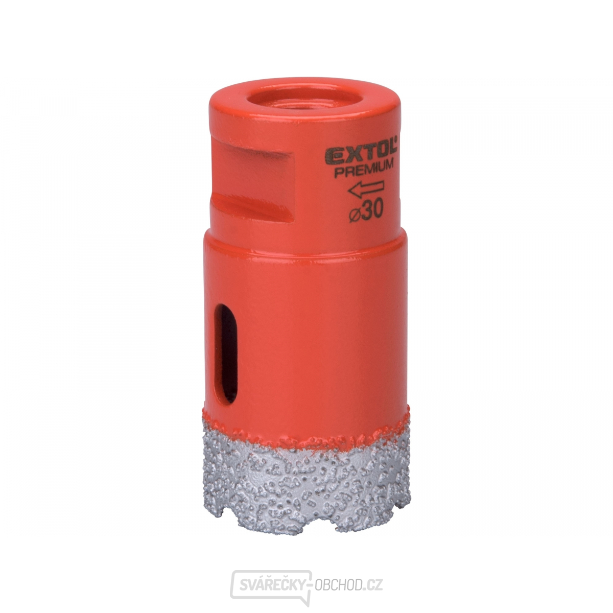 Korunka vykružovací diamantová, O 30mm, závit M14
