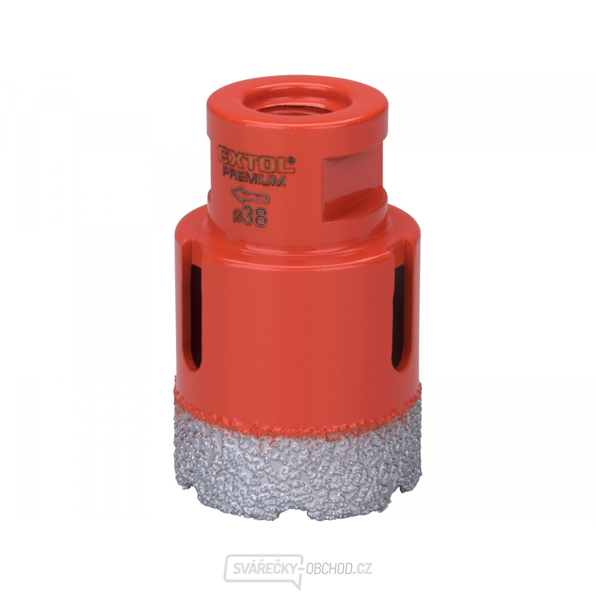 Korunka vykružovací diamantová, O 38mm, závit M14 Korunka vykružovací diamantová, O 38mm, závit M14 gallery main image