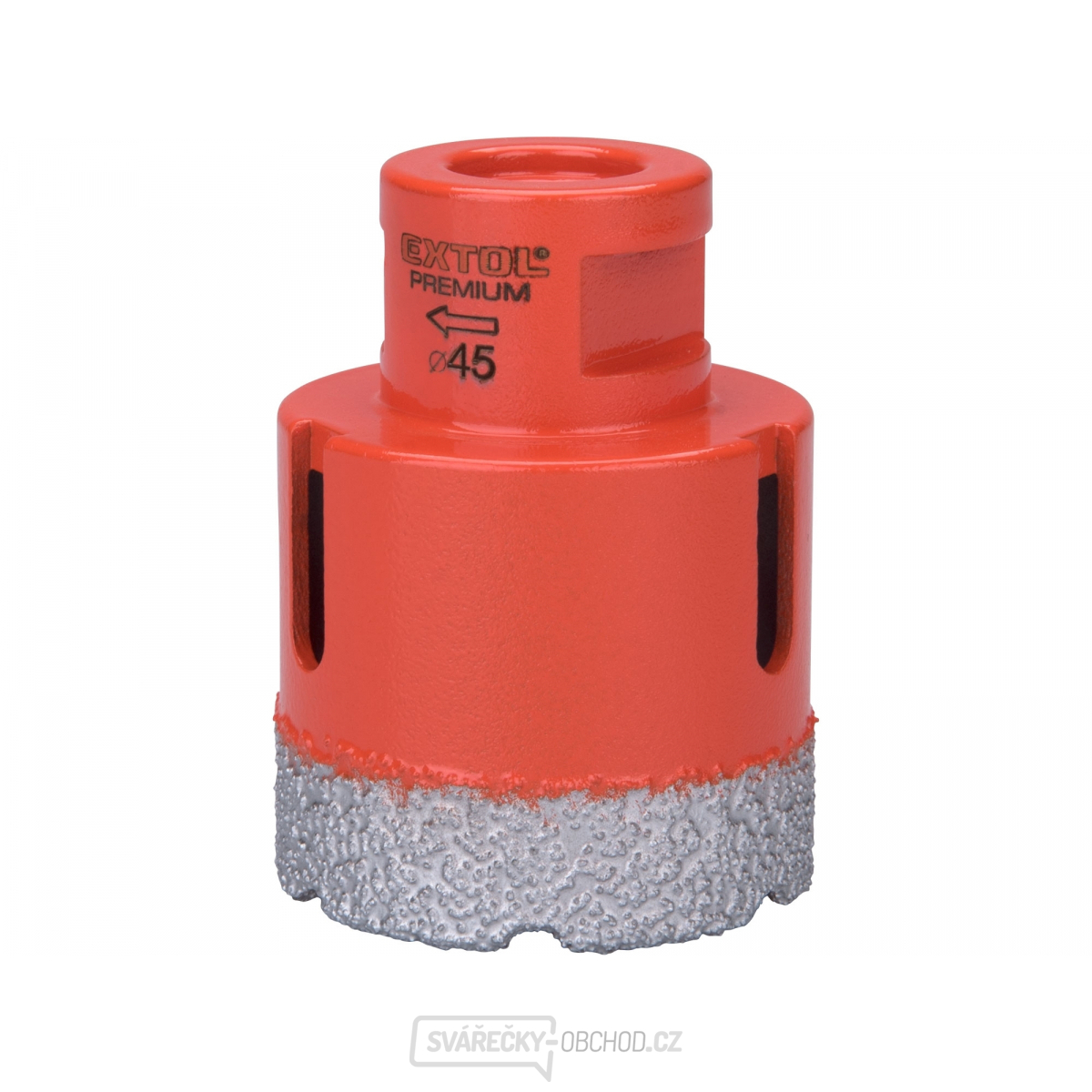 Korunka vykružovací diamantová, O 45mm, závit M14 Korunka vykružovací diamantová, O 45mm, závit M14 gallery main image