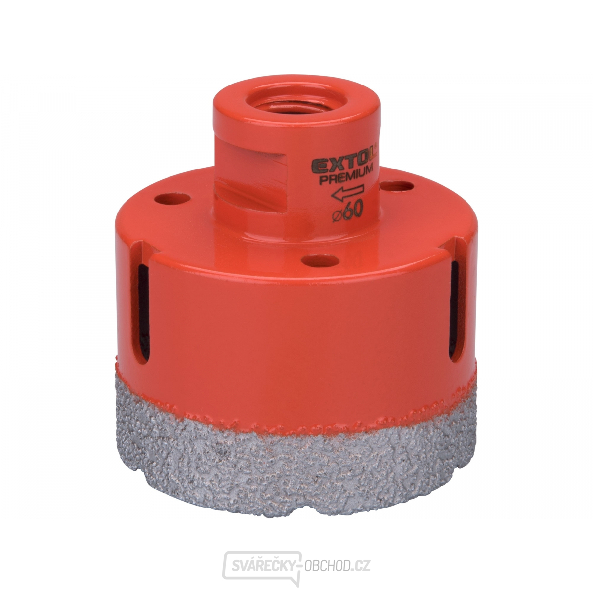 Korunka vykružovací diamantová, O 60mm, závit M14 Korunka vykružovací diamantová, O 60mm, závit M14 gallery main image