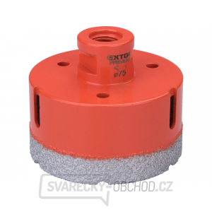 Korunka vykružovací diamantová, O 75mm, závit M14 Korunka vykružovací diamantová, O 75mm, závit M14 gallery main image