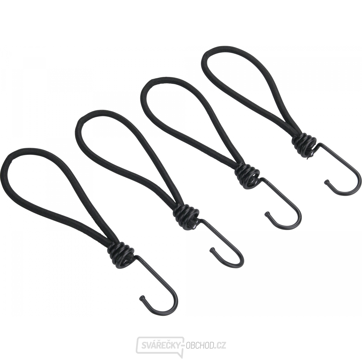 Gumy upínací krátké latexové 4ks, 18cm x O 6mm, latex