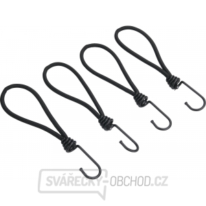 Gumy upínací krátké latexové 4ks, 18cm x O 6mm, latex Gumy upínací krátké latexové 4ks, 18cm x O 6mm, latex gallery main image