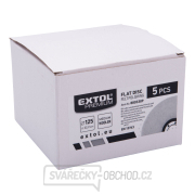 kotouč leštící filcový/plstěný, celoobvodový rovný, O 125x15mm Náhled