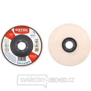 kotouč leštící filcový/plstěný, celoobvodový rovný, O 125x15mm kotouč leštící filcový/plstěný, celoobvodový rovný, O 125x15mm gallery main image