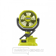 Ryobi RCF18-0 aku ventilátor s klipsem ONE+ (bez baterie a nabíječky) gallery main image