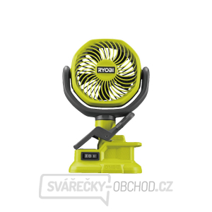 Ryobi RCF18-0 aku ventilátor s klipsem ONE+ (bez baterie a nabíječky)