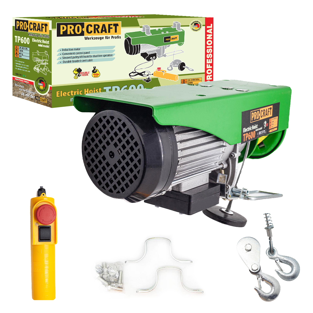 Levně Naviják lanový elektrický Procraft TP600 | TP600 TP600
