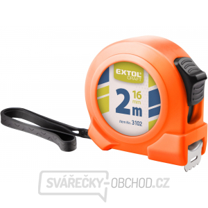 Metr svinovací, 2m, š. pásku 16mm Metr svinovací, 2m, š. pásku 16mm gallery main image