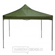 Párty stan nůžkový 3x3m zelený WATERPROOF Náhled