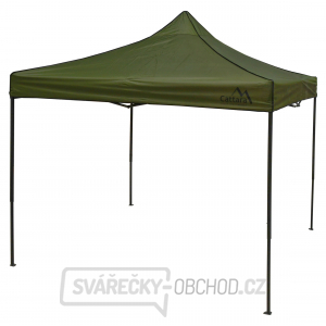 Párty stan nůžkový 3x3m zelený WATERPROOF