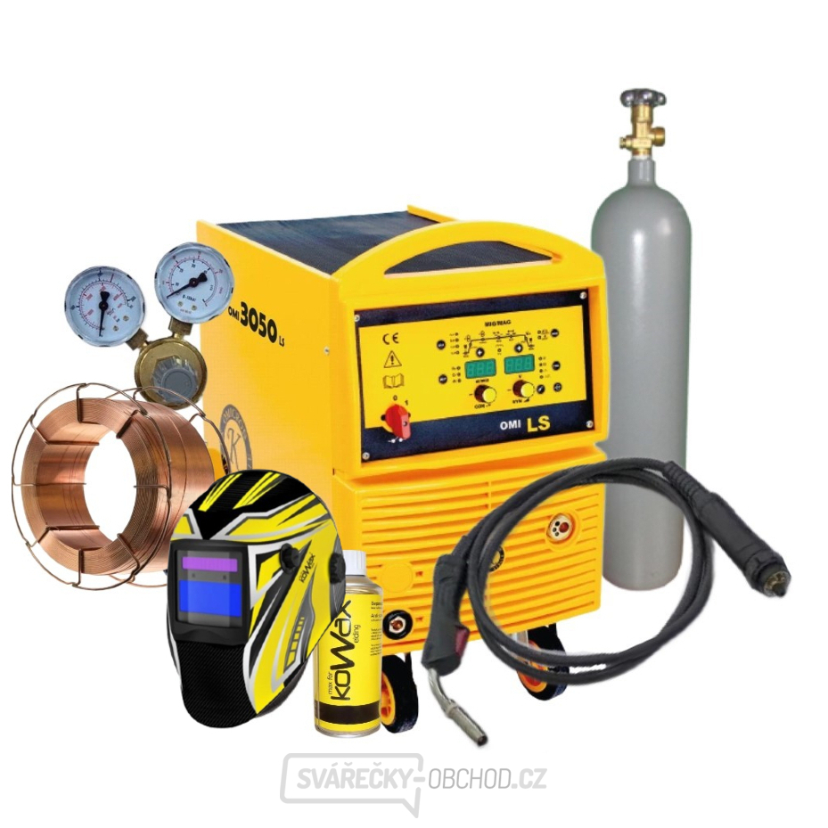 OMI 3050LS Synergie 4-Kladka + Hořák + Ventil + Kukla + Drát + Sprej + plná Láhev CO2