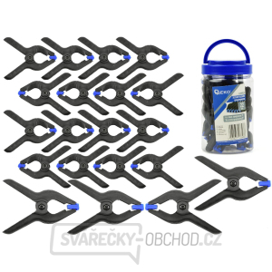 GEKO Sada pružinových svorek - 22ks GEKO Sada pružinových svorek - 22ks gallery main image