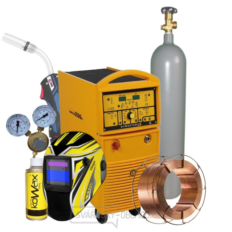 Omicron Gamastar 3550CS Synergie 4-Kladka + Hořák + Ventil + Kukla + Sprej + Drát + Plná Láhev CO2